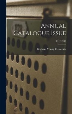 Annual Catalogue Issue; 1947-1948