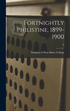Fortnightly Philistine, 1899-1900; 6