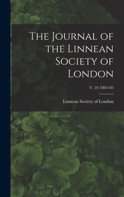 The Journal of the Linnean Society of London; v. 18 1884/85