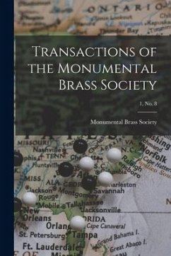 Cover Transactions of the Monumental Brass Society; 1, no. 8