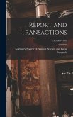 Report and Transactions; v.4 (1900-1904)