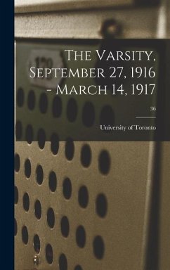 The Varsity, September 27, 1916 - March 14, 1917; 36