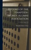 Record of the Hampden-Sydney Alumni Association; v. 19, no. 3, April 1945