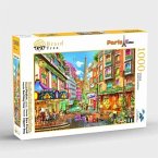 Brain Tree - Paris Eiffel 1000 Piece Puzzle for Adults: With Droplet Technology for Anti Glare & Soft Touch