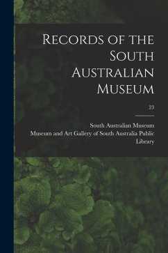 Records of the South Australian Museum; 23