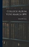 College Album V1.N1 March 1891