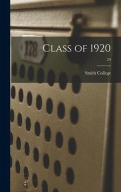 Cover Class of 1920; 24
