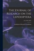 The Journal of Research on the Lepidoptera; v.38 (1999) (2005)