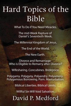 Hard Topics of the Bible - Medford, David Paul