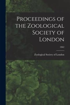 Cover Proceedings of the Zoological Society of London; 1862