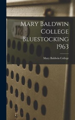 Mary Baldwin College Bluestocking 1963