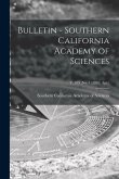 Bulletin - Southern California Academy of Sciences; v. 109: no. 1 (2010: Apr.)