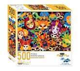 Brain Tree - Magic Mask 500 Piece Puzzles for Adults: With Droplet Technology for Anti Glare & Soft Touch