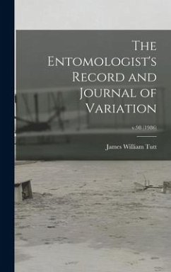 Cover The Entomologist's Record and Journal of Variation; v.98 (1986)