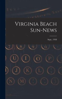 Cover Virginia Beach Sun-news; Sept., 1958