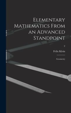 Elementary Mathematics From an Advanced Standpoint: Geometry; 2 - Klein, Felix