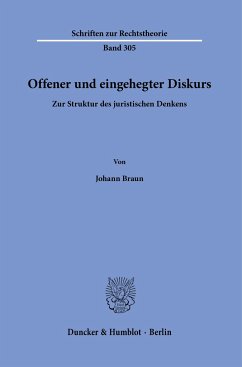 Offener und eingehegter Diskurs. - Braun, Johann