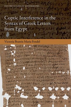Cover Coptic Interference in the Syntax of Greek Letters from Egypt (eBook, ePUB)