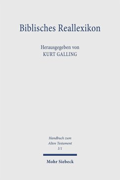 Biblisches Reallexikon (eBook, PDF)