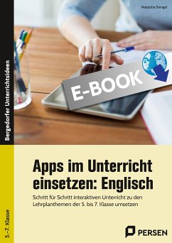 Apps im Unterricht einsetzen: Englisch (eBook, PDF) - Stengel, Natascha