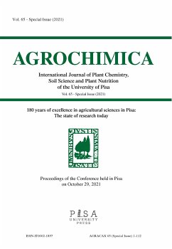 Agrochimica - Special Issue (2021) (eBook, PDF) - AA.VV.