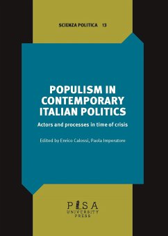 Populism in contemporary italian politics (eBook, PDF) - Calossi, Enrico; Imperatore, Paola