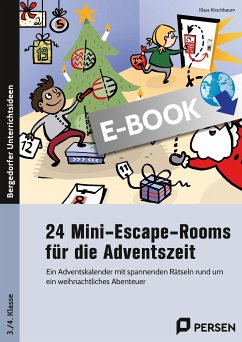 24 Mini-Escape-Rooms für die Adventszeit - GS (eBook, PDF) - Kirschbaum, Klara