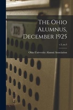 The Ohio Alumnus, December 1925; v.3, no.3