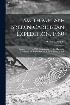 Smithsonian-Bredin Caribbean Expedition, 1960: Manuscript 