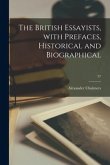 The British Essayists, With Prefaces, Historical and Biographical; 37