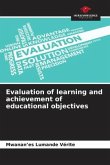 Evaluation of learning and achievement of educational objectives