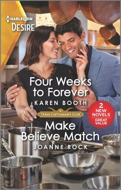 Four Weeks to Forever & Make Believe Match - Booth, Karen; Rock, Joanne