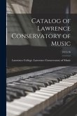 Catalog of Lawrence Conservatory of Music; 1915/16