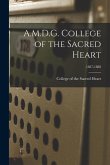 A.M.D.G. College of the Sacred Heart; 1887-1888