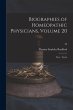 Biographies of Homeopathic Physicians,... - Bild 1