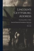 Lincoln's Gettysburg Address: Memorials; Gettysburg Address--Tablets