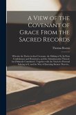 A View of the Covenant of Grace From the Sacred Records: Wherein the Parties in That Covenant, the Making of It, Its Parts Conditionary and Promissory
