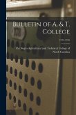Bulletin of A. & T. College; 1915-1916