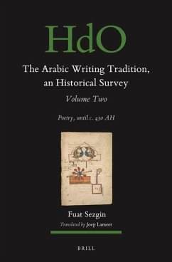 Cover The Arabic Writing Tradition, an Historical Survey, Volume 2