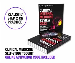 Clinical Medicine Self-Study Toolkit for USMLE Step 2 Ck and Comlex-USA Level 2: Lecture Notes + Qbank - Kaplan Medical