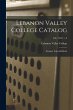 Lebanon Valley College Catalog: Summer... - Bild 1