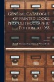 General Catalogue of Printed Books. Photolithographic Edition to 1955; 133