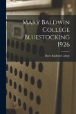 Mary Baldwin College Bluestocking 1926