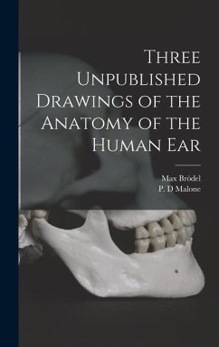 Three Unpublished Drawings of the Anatomy of the Human Ear - Brödel, Max