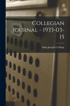 Collegian Journal - 1933-03-15