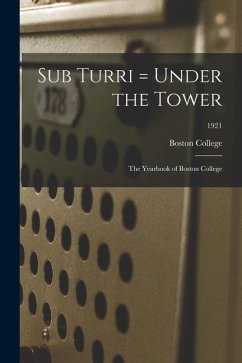 Sub Turri = Under the Tower: the Yearbook of Boston College; 1921