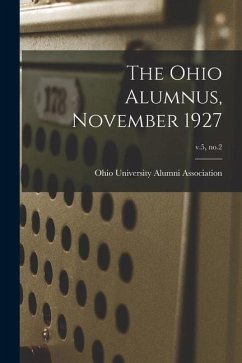 The Ohio Alumnus, November 1927; v.5, no.2