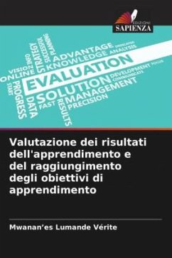 Valutazione dei risultati dell'apprendimento e del raggiungimento degli obiettivi di apprendimento - Vérite, Mwanan'es Lumande