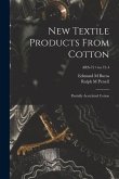 New Textile Products From Cotton: Partially Acetylated Cotton; no.72-4