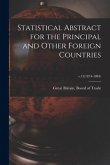 Statistical Abstract for the Principal and Other Foreign Countries; v.12(1874-1884)